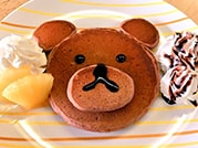 【グルテンフリーホットケーキミックス】でつくるくまちゃんパンケーキ