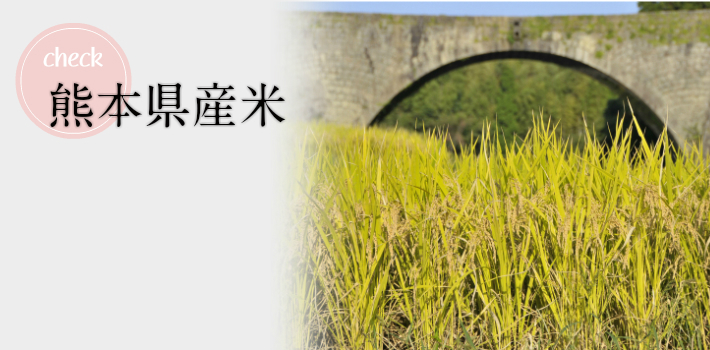 熊本県産米100%使用
